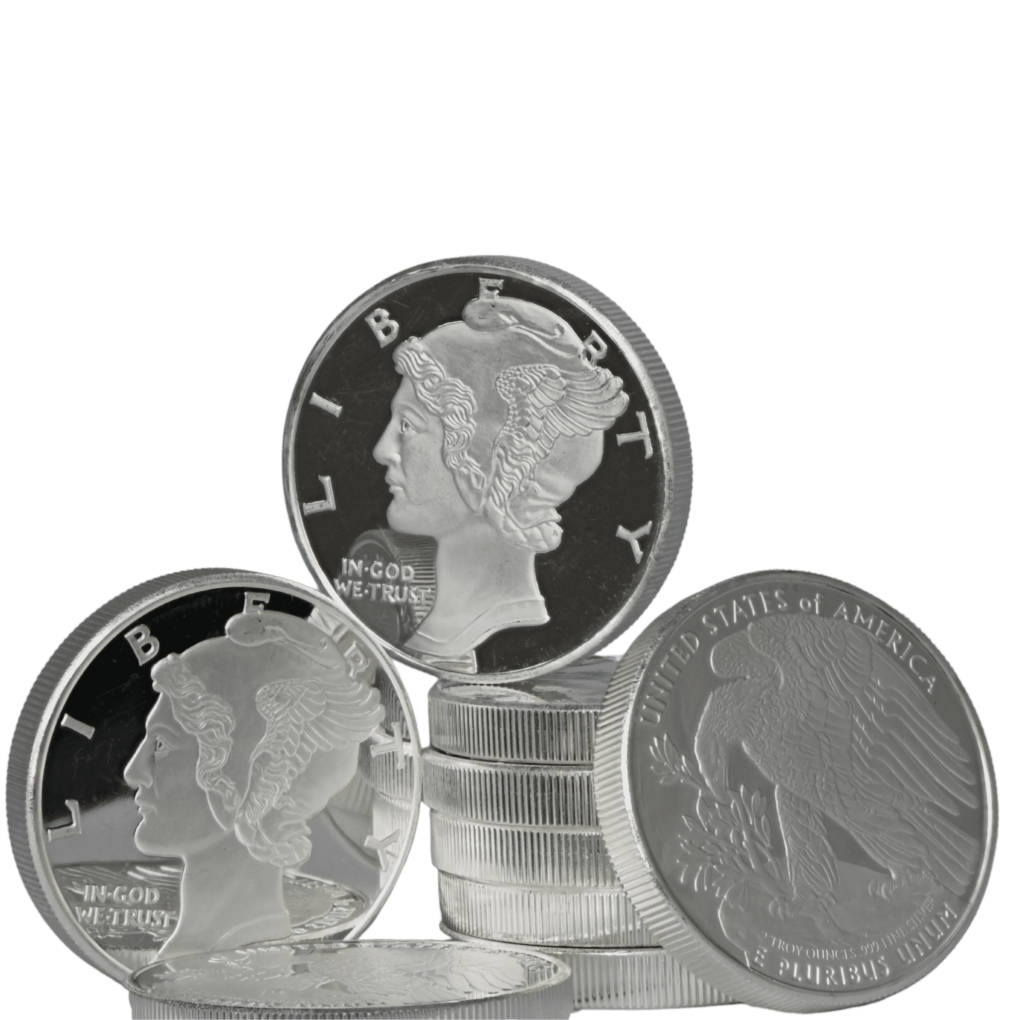2-oz Silver American Eagle Tribute Round - Image 3