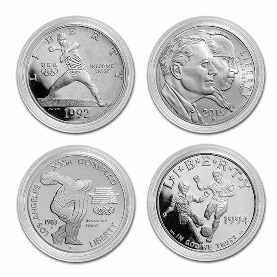 Silver Modern Commemorative $1 BU/PF - Image 3