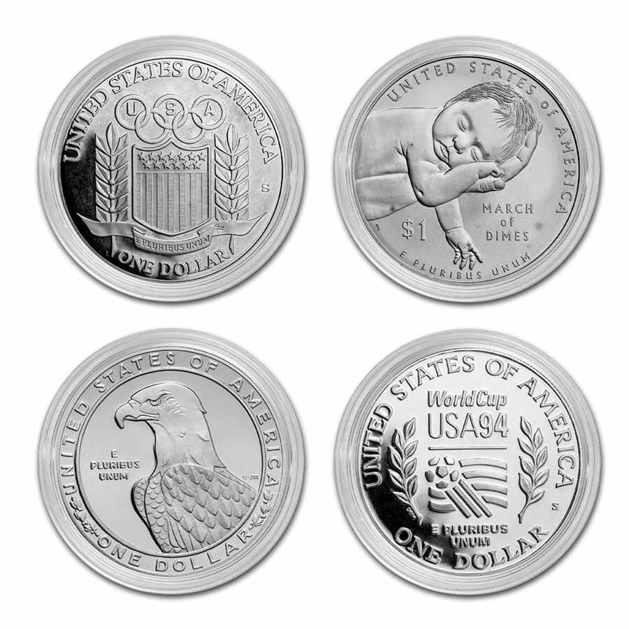 Silver Modern Commemorative $1 BU/PF