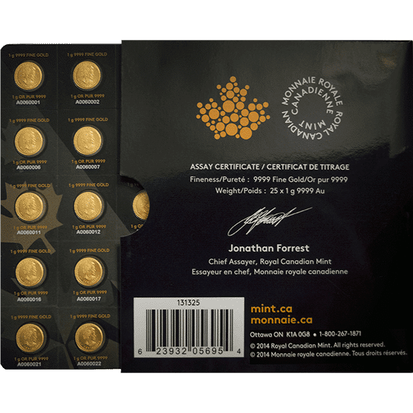 25 gram multi certified set box