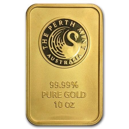 GOLD BAR 10 OZ. GOLD BAR 10 OZ.