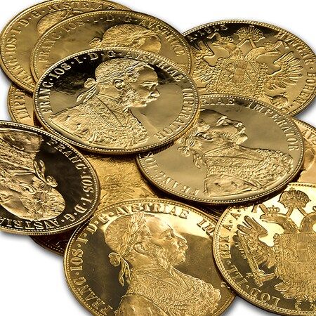 Gold Austrian 4 Ducat