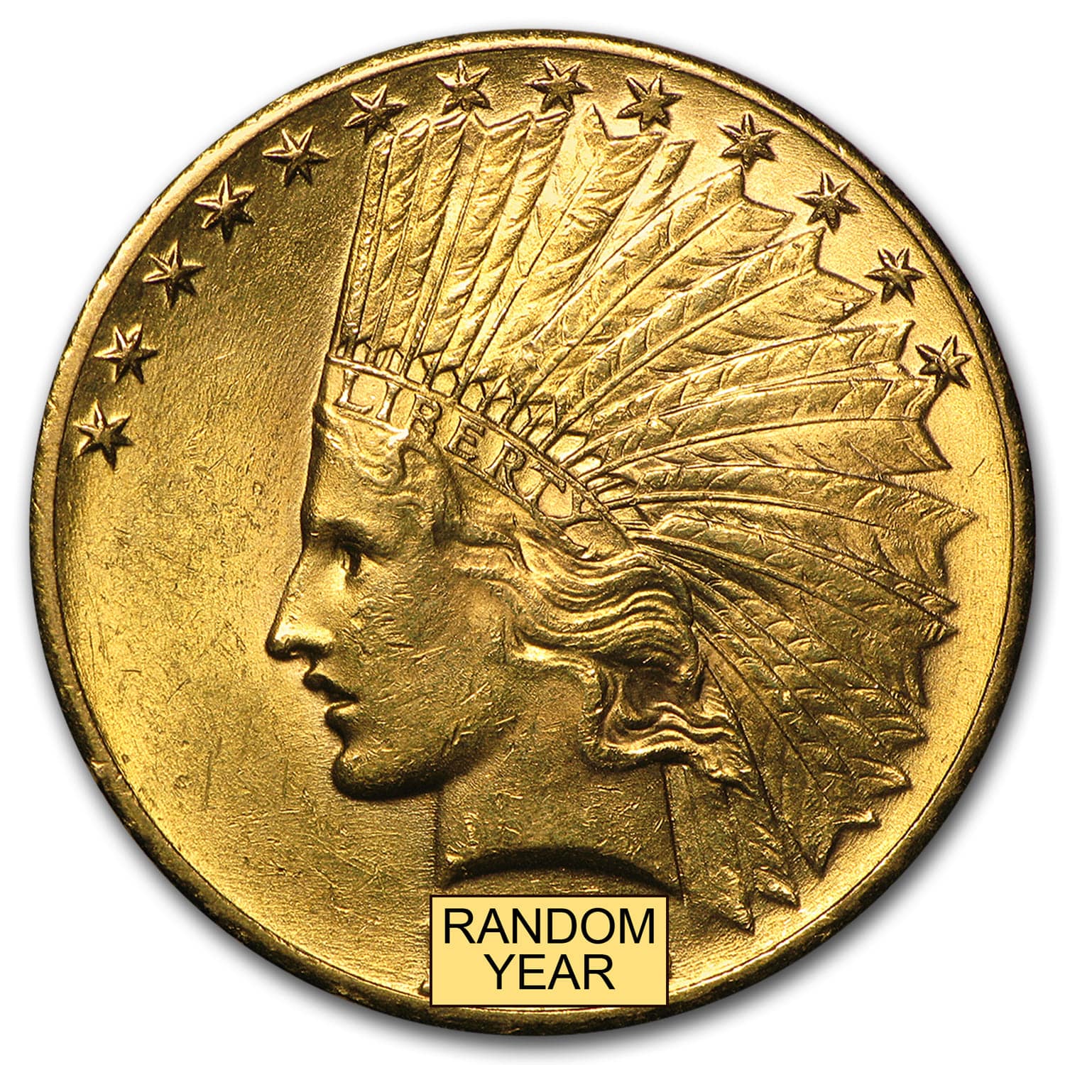 $10 Gold Indian Eagle - BU $10 Gold Indian Eagle - BU